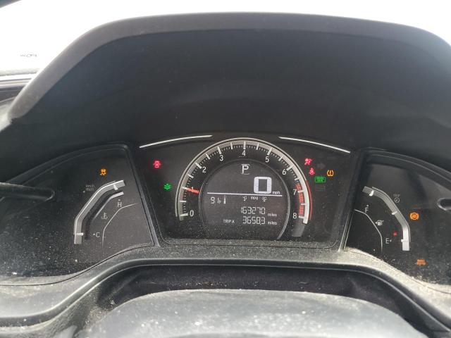 19XFC2F55JE002898 - 2018 HONDA CIVIC LX GRAY photo 9