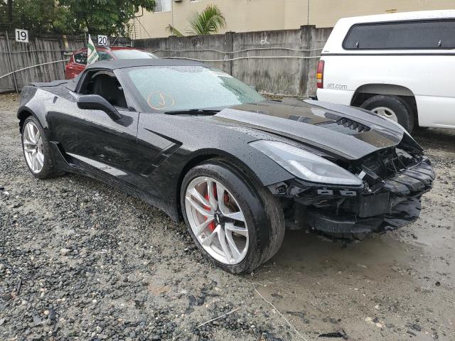 1G1YX3D74K5118512 - 2019 CHEVROLET CORVETTE GRAND SPORT 2LT BLACK photo 4