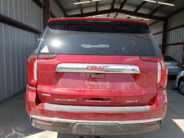 1GKS2GKD0MR444853 - 2021 GMC YUKON XL K1500 SLT MAROON photo 6