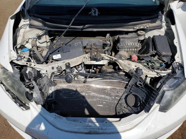 2HGFB2F83DH505255 - 2013 HONDA CIVIC EX WHITE photo 11