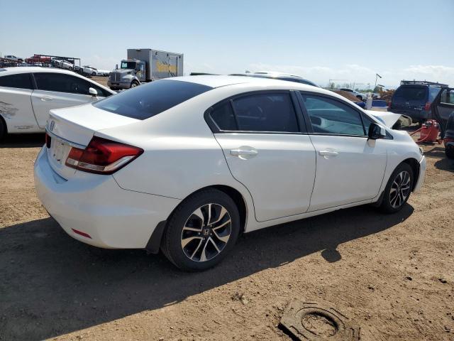 2HGFB2F83DH505255 - 2013 HONDA CIVIC EX WHITE photo 3