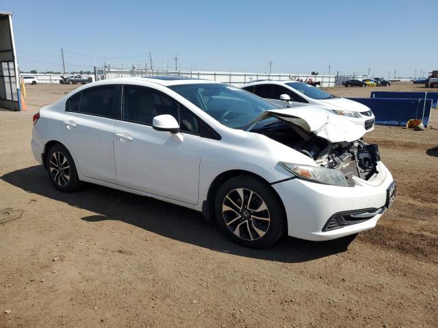 2HGFB2F83DH505255 - 2013 HONDA CIVIC EX WHITE photo 4