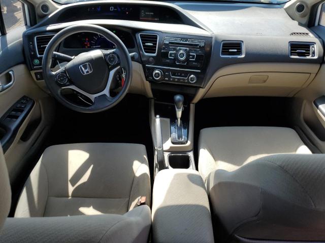 2HGFB2F83DH505255 - 2013 HONDA CIVIC EX WHITE photo 8