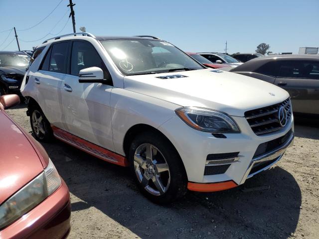 4JGDA7DB4DA213581 - 2013 MERCEDES-BENZ ML 550 4MATIC WHITE photo 4