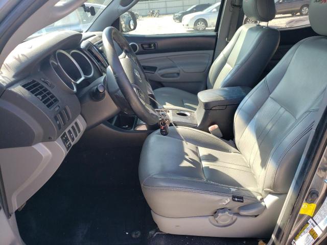 5TFJU4GN8DX045783 - 2013 TOYOTA TACOMA DOUBLE CAB PRERUNNER GRAY photo 7