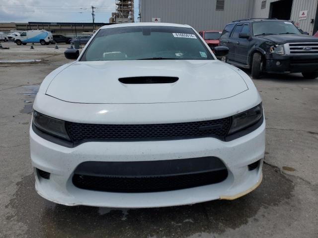 2C3CDXCT5PH598676 - 2023 DODGE CHARGER R/T WHITE photo 5