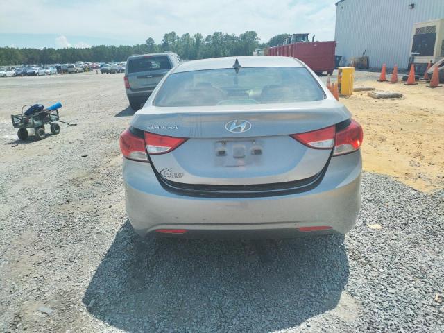 KMHDH4AE8CU350917 - 2012 HYUNDAI ELANTRA GLS GRAY photo 6