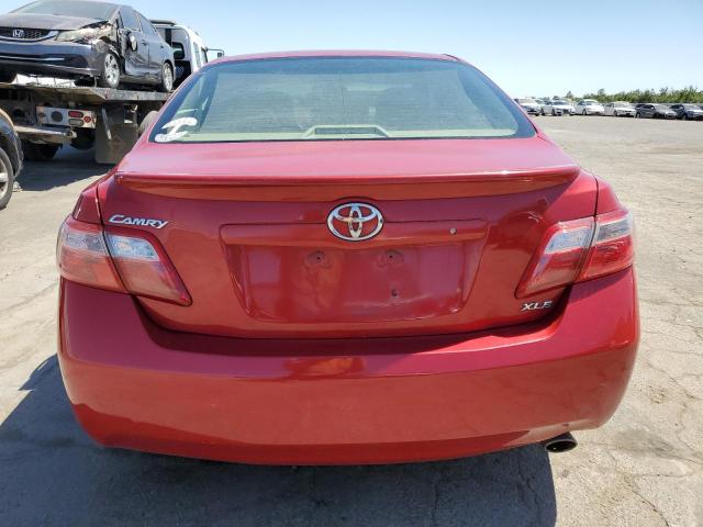 JTNBE46K073011739 - 2007 TOYOTA CAMRY CE RED photo 6