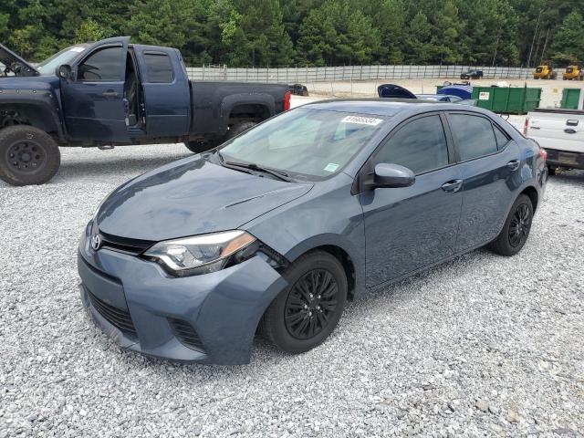 2T1BPRHE8EC124328 - 2014 TOYOTA COROLLA ECO GRAY photo 1