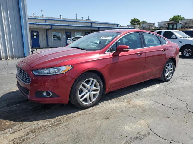 3FA6P0HDXER226119 - 2014 FORD FUSION SE RED photo 1