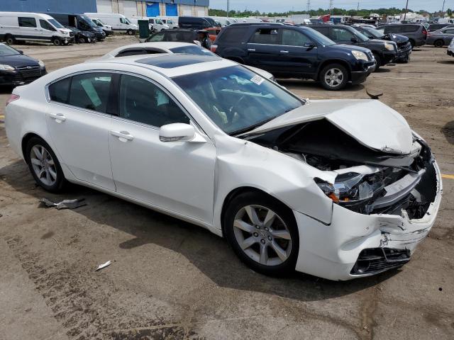 19UUA8F21CA009828 - 2012 ACURA TL WHITE photo 4