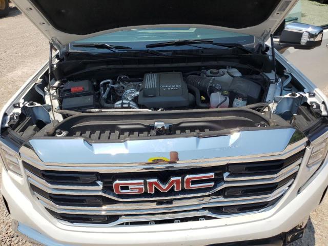 3GTUUDET1NG658476 - 2022 GMC SIERRA K1500 SLT WHITE photo 11