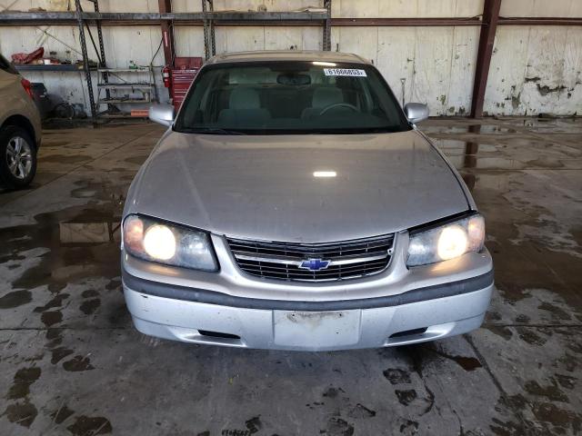 2G1WF52K249282330 - 2004 CHEVROLET IMPALA SILVER photo 5