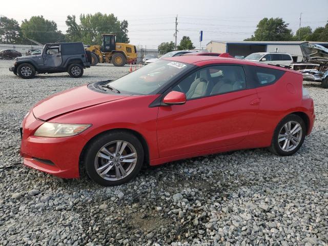 JHMZF1C45BS015903 - 2011 HONDA CR-Z RED photo 1