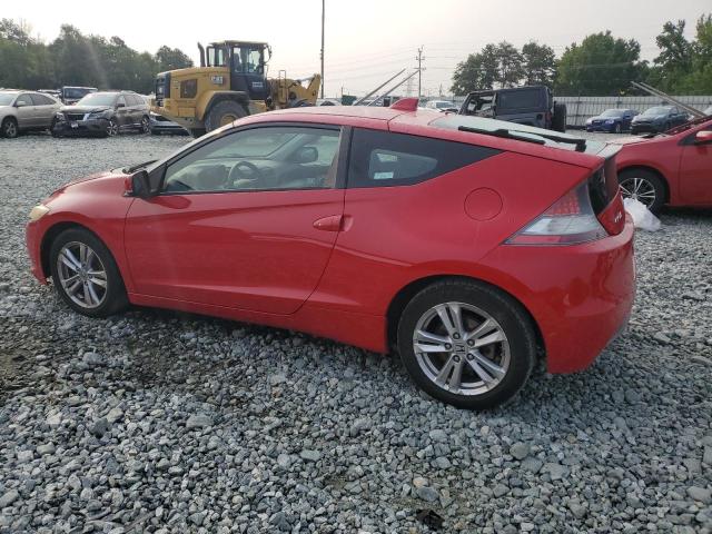 JHMZF1C45BS015903 - 2011 HONDA CR-Z RED photo 2