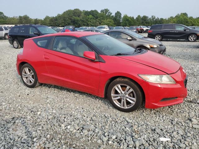 JHMZF1C45BS015903 - 2011 HONDA CR-Z RED photo 4