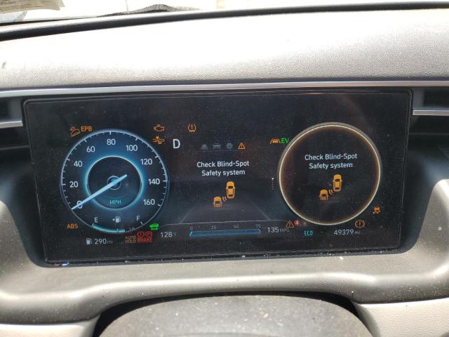 KM8JFCA19NU058423 - 2022 HYUNDAI TUCSON SEL CONVENIENCE Сірий фото 9