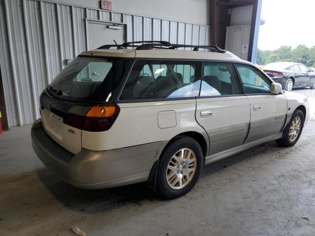 4S3BH806537626742 - 2003 SUBARU LEGACY OUTBACK H6 3.0 LL BEAN WHITE photo 3