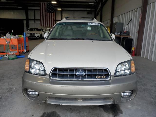 4S3BH806537626742 - 2003 SUBARU LEGACY OUTBACK H6 3.0 LL BEAN WHITE photo 5