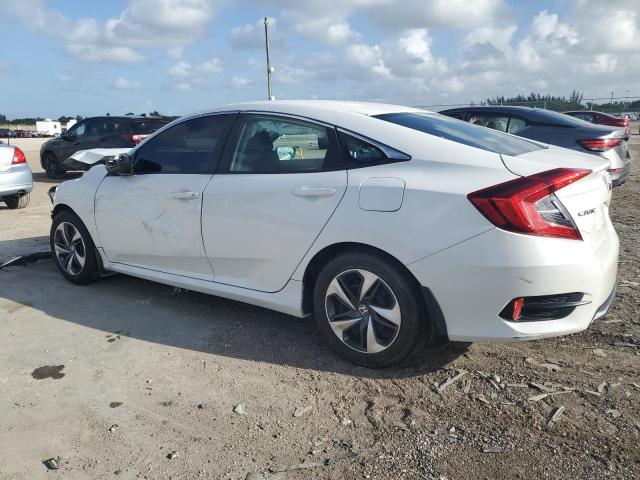 2HGFC2F68LH594895 - 2020 HONDA CIVIC LX WHITE photo 2