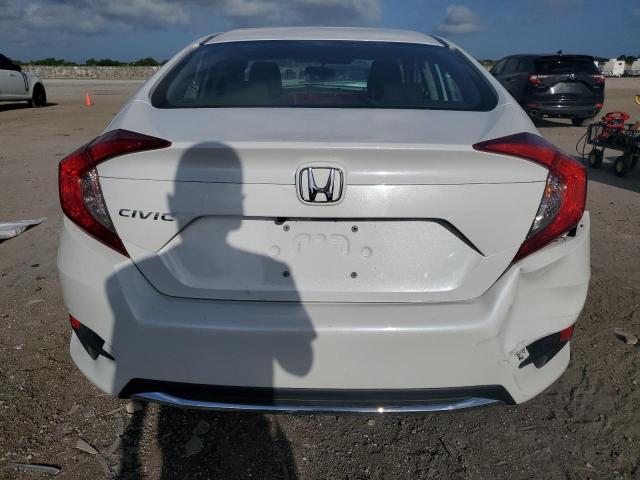 2HGFC2F68LH594895 - 2020 HONDA CIVIC LX WHITE photo 6