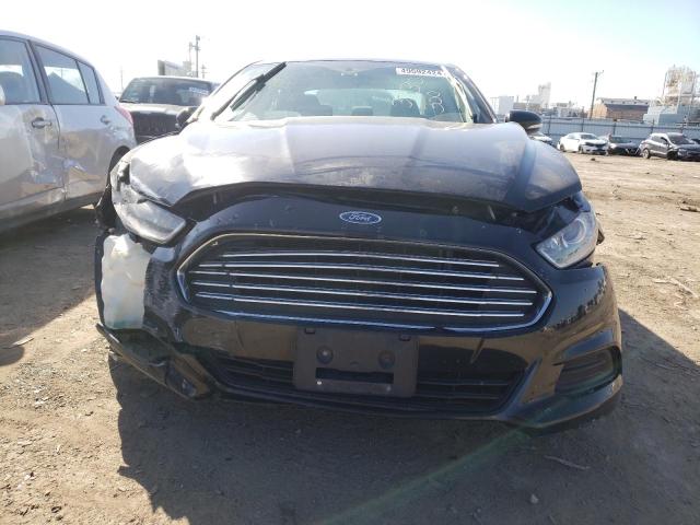 3FA6P0H75GR179711 - 2016 FORD FUSION SE BLACK photo 5