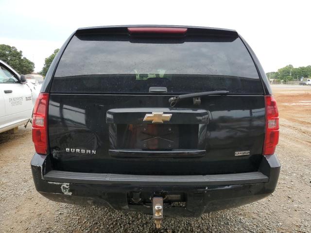 3GNFC16048G128061 - 2008 CHEVROLET SUBURBAN C1500  LS BLACK photo 6