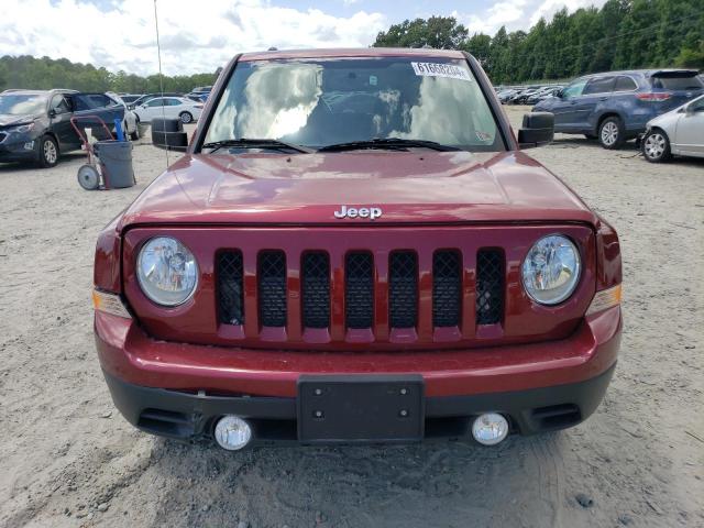 1C4NJRFB7HD170652 - 2017 JEEP PATRIOT LATITUDE RED photo 5