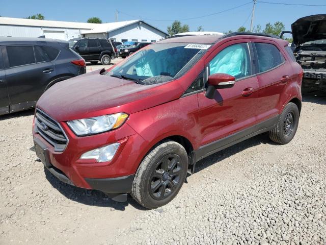 MAJ3P1TE7JC165524 - 2018 FORD ECOSPORT SE Rojo foto 1