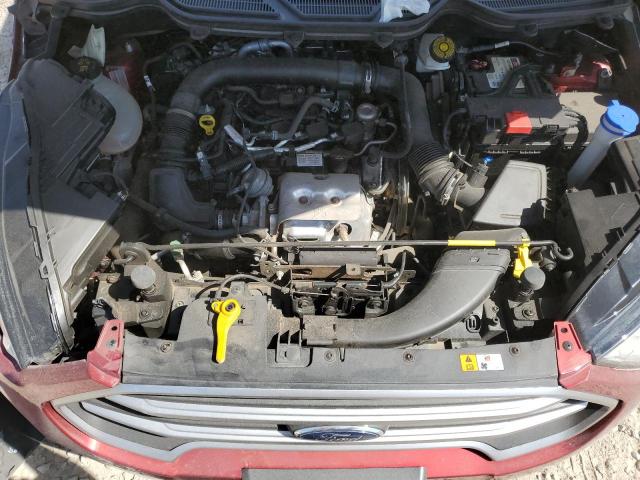 MAJ3P1TE7JC165524 - 2018 FORD ECOSPORT SE Rojo foto 12