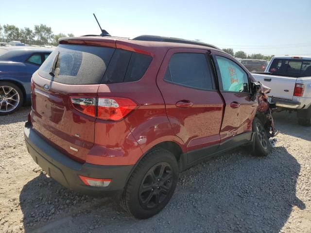 MAJ3P1TE7JC165524 - 2018 FORD ECOSPORT SE Rojo foto 3
