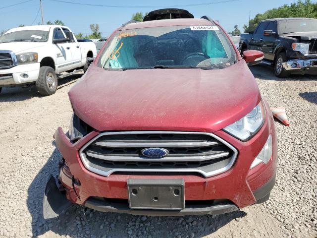 MAJ3P1TE7JC165524 - 2018 FORD ECOSPORT SE Rojo foto 5