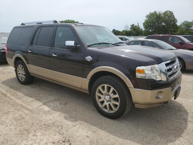 1FMJK1J54DEF41362 - 2013 FORD EXPEDITION EL XLT BROWN photo 4