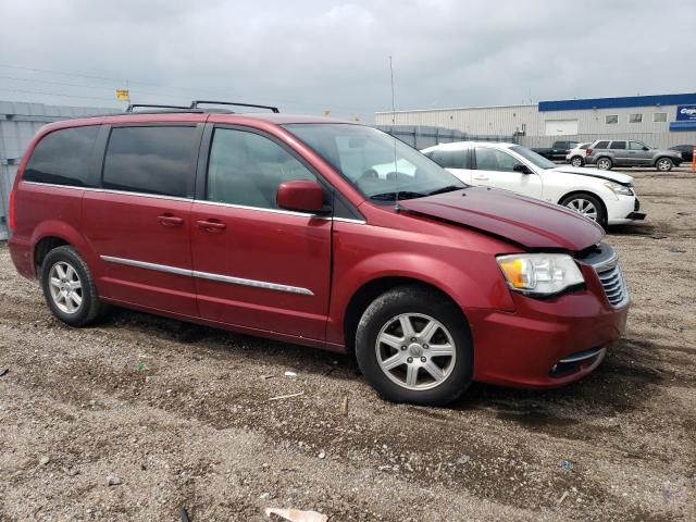 2C4RC1BG5DR503601 - 2013 CHRYSLER TOWN & COU TOURING 栗色 照片 4