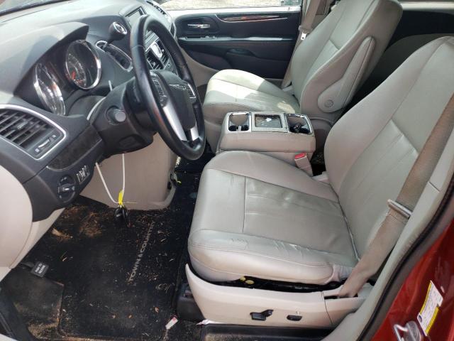 2C4RC1BG5DR503601 - 2013 CHRYSLER TOWN & COU TOURING 栗色 照片 7