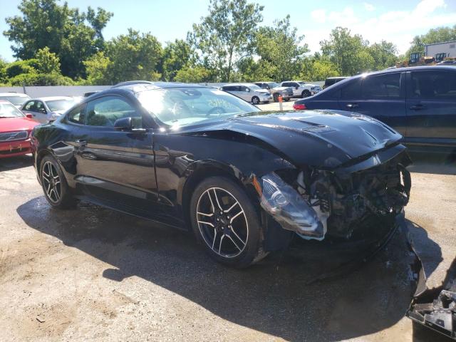 1FA6P8TH7M5119314 - 2021 FORD MUSTANG BLACK photo 4