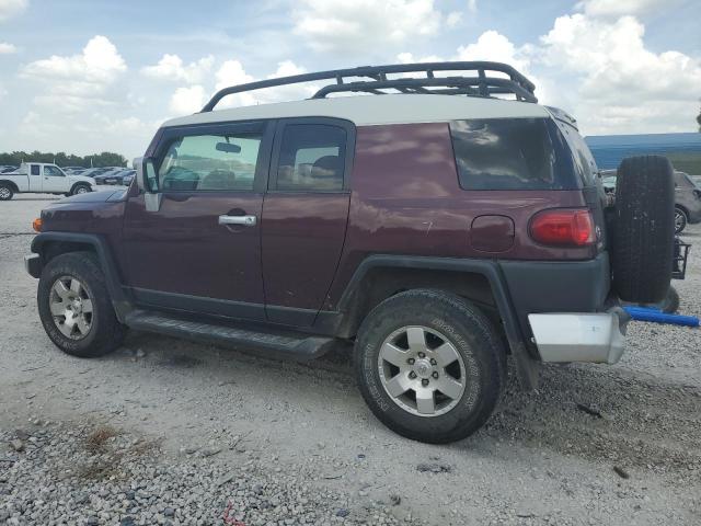 JTEBU11FX70034636 - 2007 TOYOTA FJ CRUISER BURGUNDY photo 2