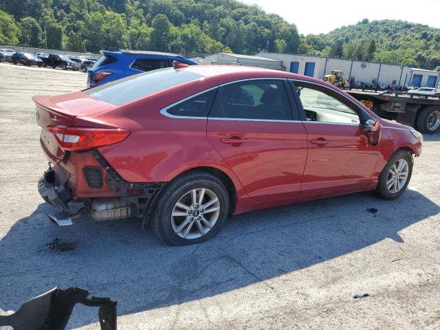 5NPE24AF1HH565401 - 2017 HYUNDAI SONATA SE RED photo 3