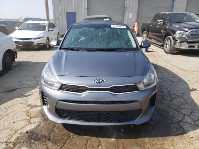 3KPA24AD0LE336945 - 2020 KIA RIO LX BLUE photo 5