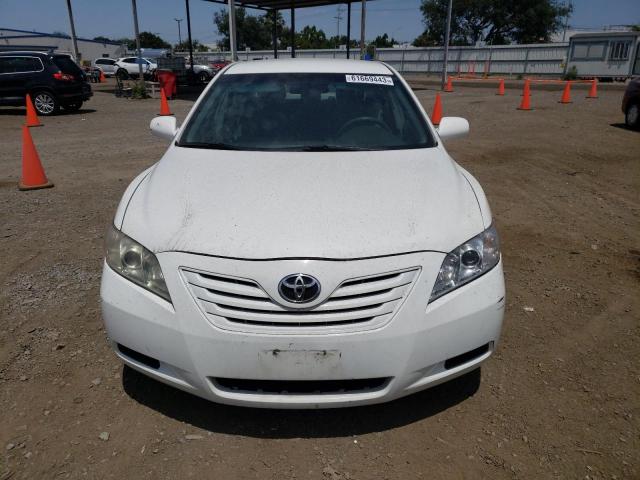 4T4BE46K69R108575 - 2009 TOYOTA CAMRY BASE WHITE photo 5