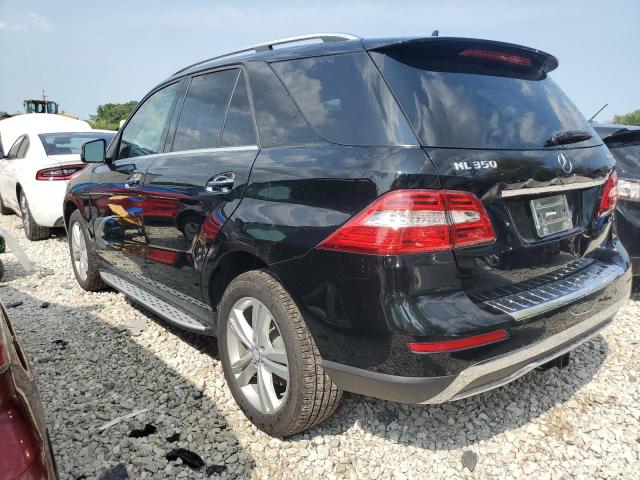 4JGDA5HB2EA369800 - 2014 MERCEDES-BENZ ML 350 4MATIC BLACK photo 2