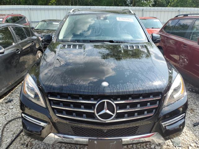 4JGDA5HB2EA369800 - 2014 MERCEDES-BENZ ML 350 4MATIC BLACK photo 5