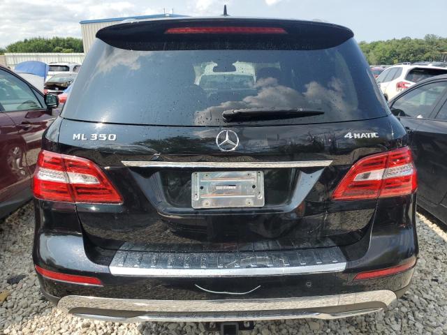 4JGDA5HB2EA369800 - 2014 MERCEDES-BENZ ML 350 4MATIC BLACK photo 6