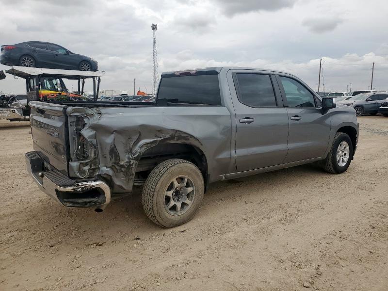 1GCPWCED4LZ215326 - 2020 CHEVROLET SILVERADO C1500 LT ვერცხლისფერი ფოტო 3