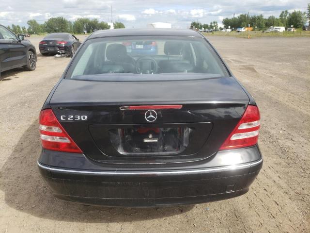 WDBRF52HX7F903249 - 2007 MERCEDES-BENZ C 230 BLACK photo 6