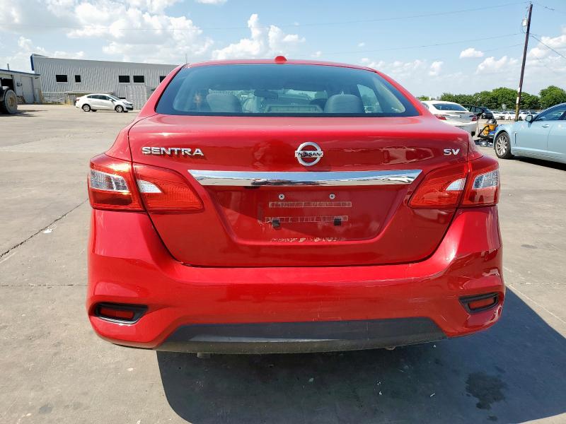 3N1AB7AP0JY286056 - 2018 NISSAN SENTRA S 红色 照片 6