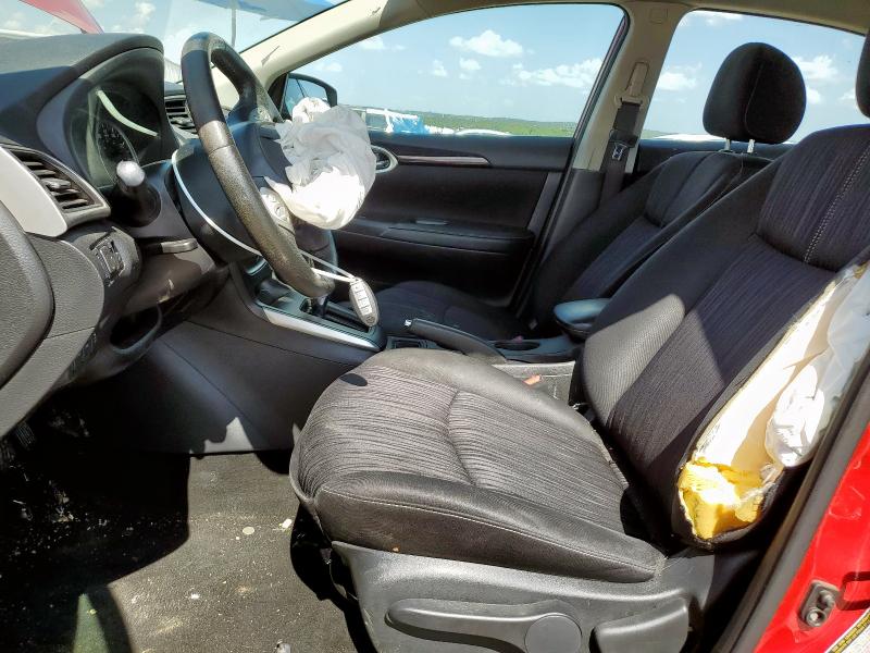 3N1AB7AP0JY286056 - 2018 NISSAN SENTRA S 红色 照片 7