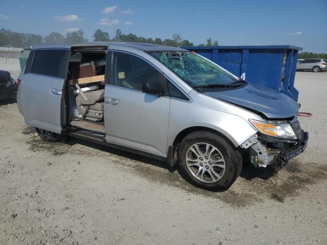 5FNRL5H62DB082504 - 2013 HONDA ODYSSEY EXL SILVER photo 4