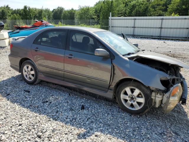 1NXBR32E58Z998672 - 2008 TOYOTA COROLLA CE GRAY photo 4