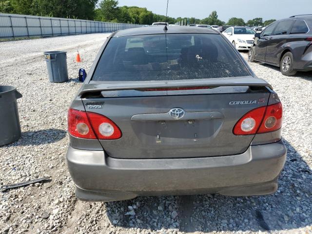 1NXBR32E58Z998672 - 2008 TOYOTA COROLLA CE GRAY photo 6